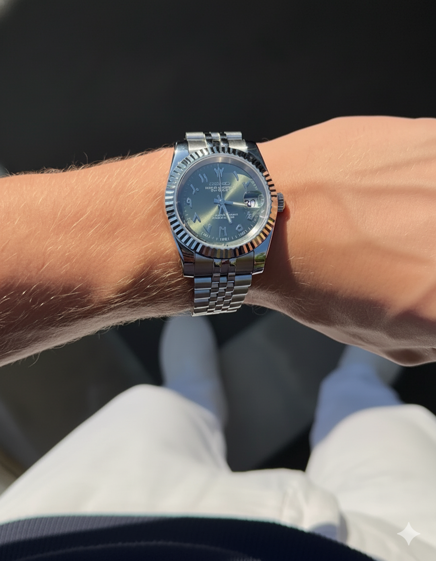 Seikojust Olive Eastern Arabic Dial