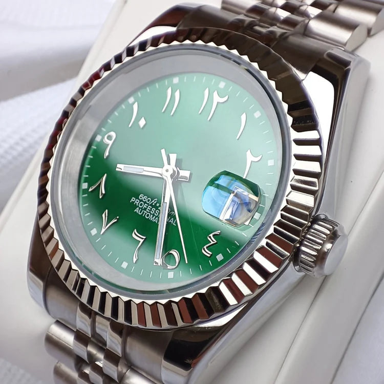 Seikojust Emerald Green Eastern Arabic Dial