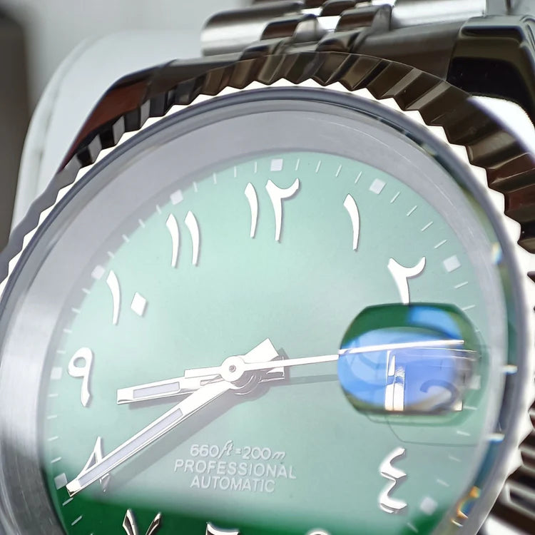 Seikojust Emerald Green Eastern Arabic Dial