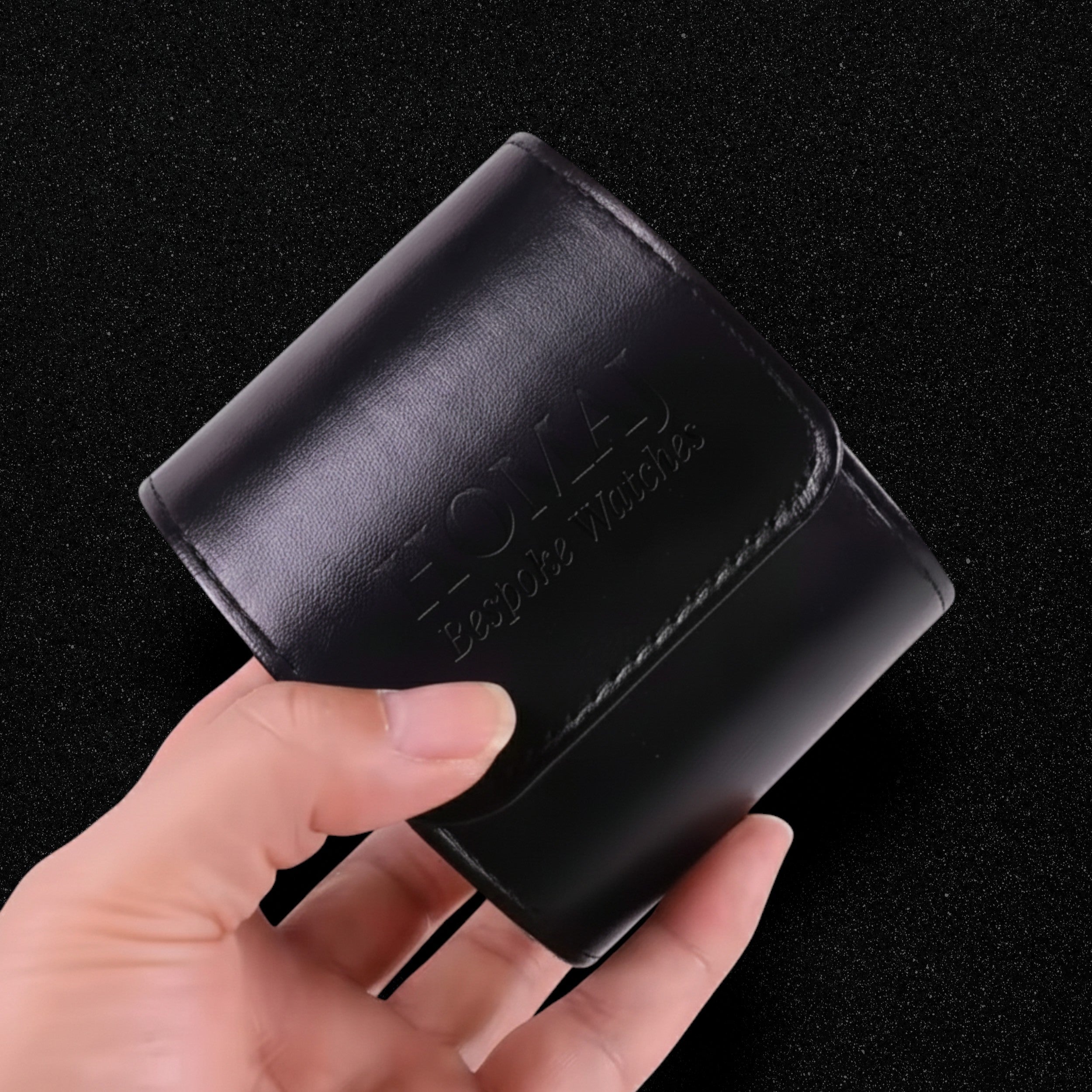 Luxury Watch Roll (Black)