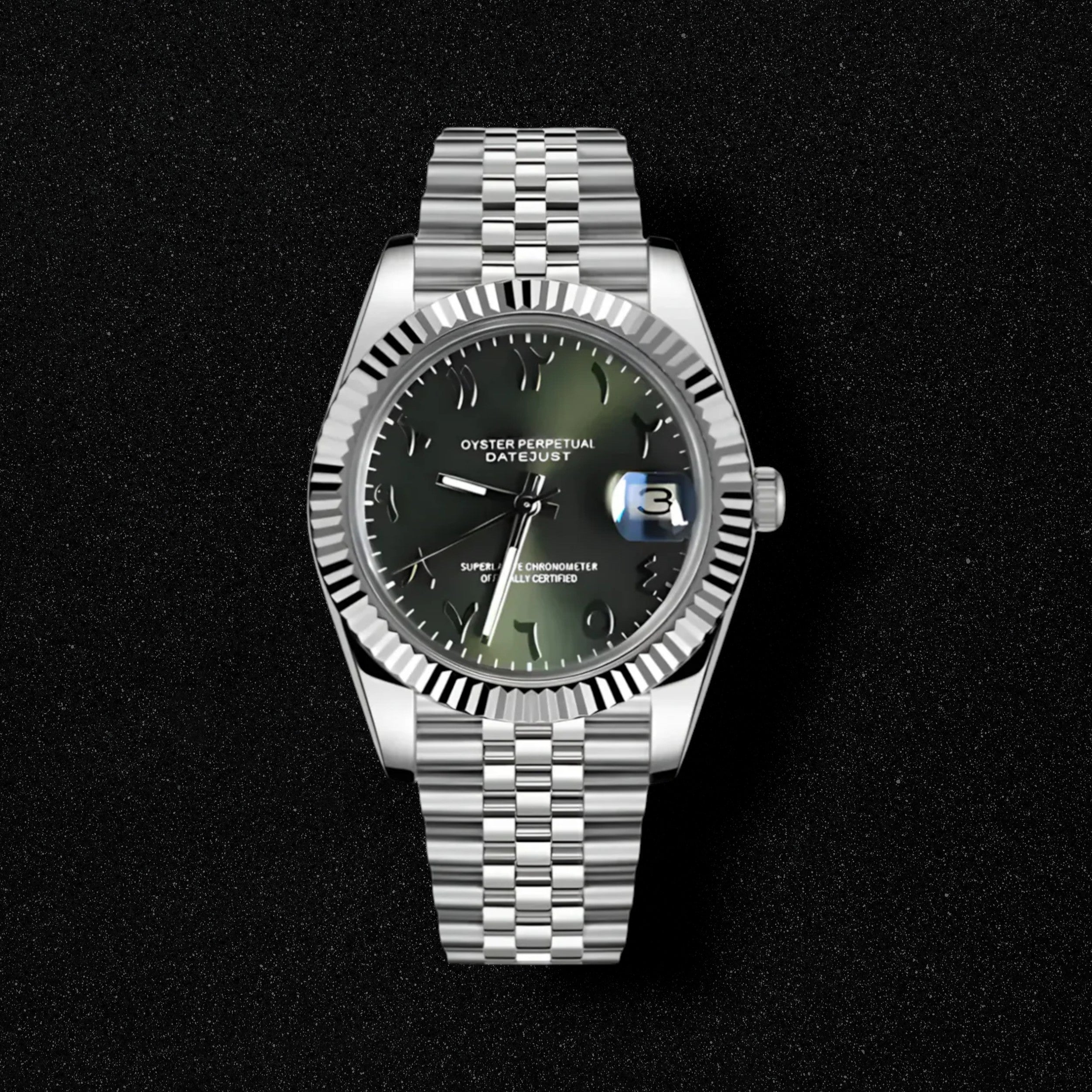 Seikojust Olive Eastern Arabic Dial